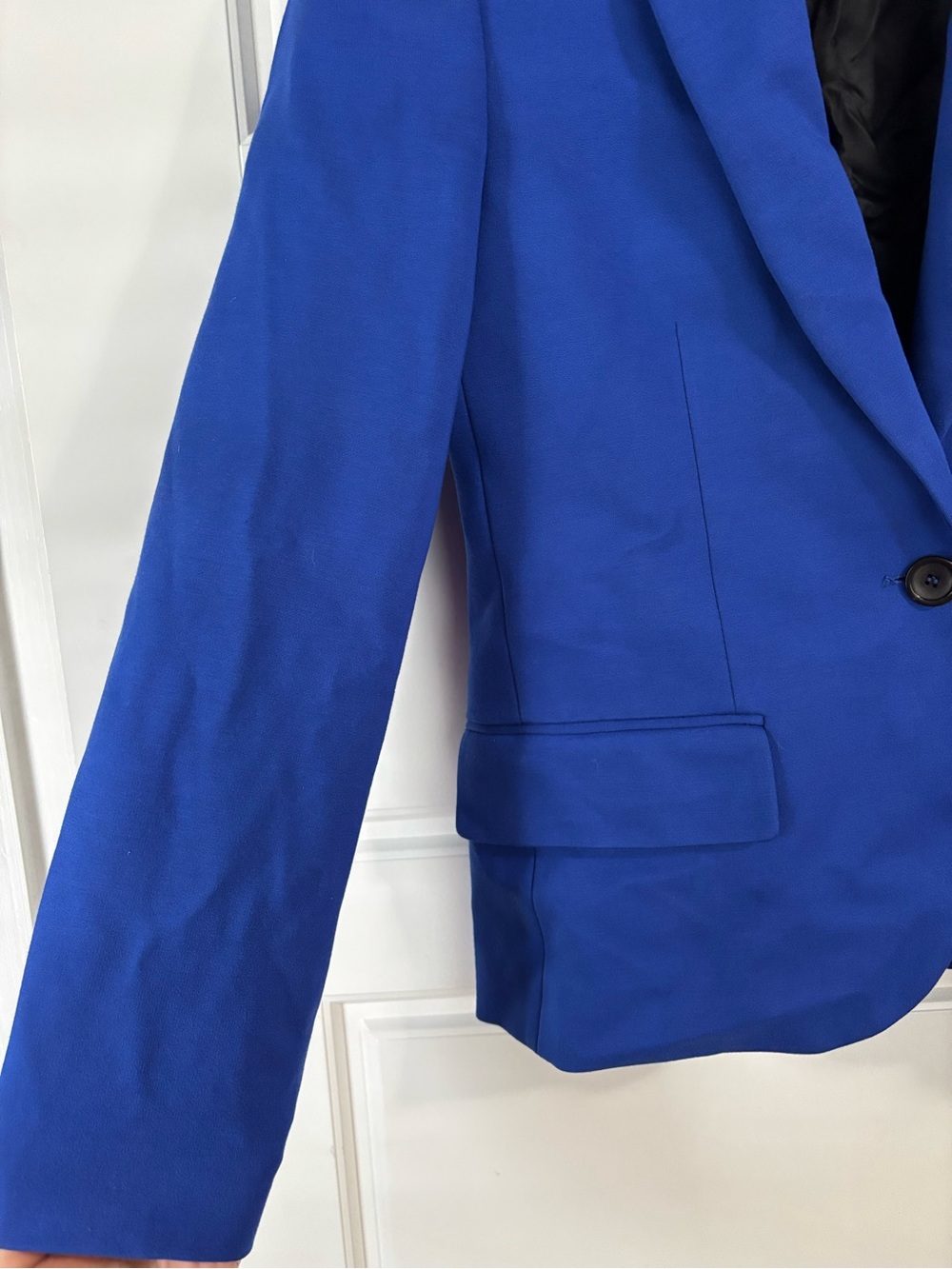 Zara Women’s Cobalt Blue Single-Button Blazer - Picture 4 of 9